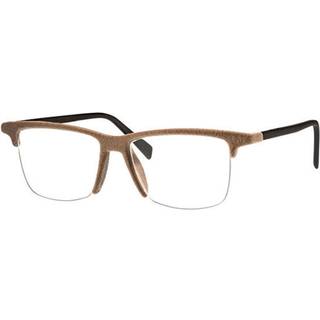 Italia Independent II 5601V 041.000 52 Briller Mænd Brun - Light Brown - 52mm