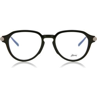 Brioni BR0079O 001 51 Briller Mænd Black - Black - 51mm