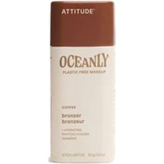 Attitude Oceanly Letv?gt Bronzer Stick Titanium Dioxide-Free EWG Verified Plastic-Free Vegan & Cruelty-Free Makeup Coffee 0,3 ounces