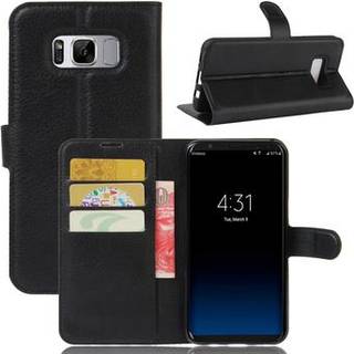 Samsung Galaxy S8 Pung Taske med Magnetisk Lukning - Sort
