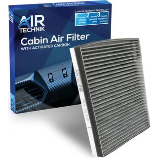 Airtechnik CF10735 CABIN Luftfilter m/aktivt carbon Fits Genesis G80 G90 GV80 Hyundai Equus Genesis/KIA K900 Stinger Telluride (2011-2023 Select