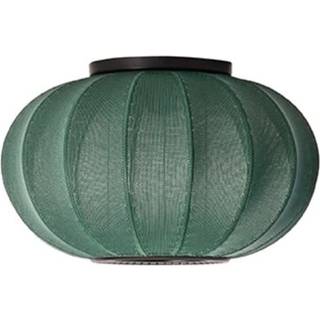 Made By Hand Knit-Wit Round Loftlampe Ø45 Tweed Green