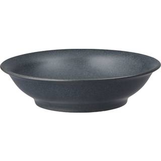 Impression Charcoal Blue Medium Shallow Bowl