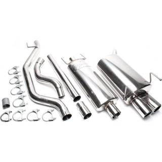 TA-Technix Catback system i rustfrit stål Opel Vectra C