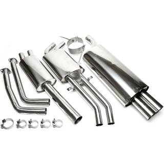 TA-Technix Catback system i rustfrit stål BMW 3-Serie E46