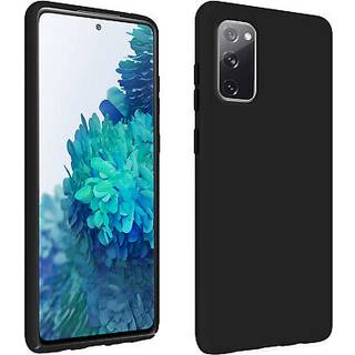 Galaxy S20 FE Semi-rigid Soft Touch QI Kompatibel etui sort