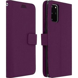 Housse til Samsung Galaxy S20 - AVIZAR - Folio Cover - Violet - Silikonegummi - Video Støtte