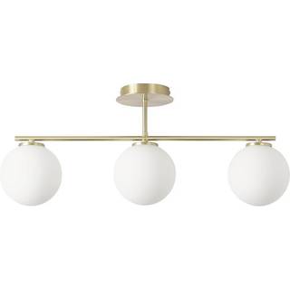 Loftlampe Atlanta af opalglas