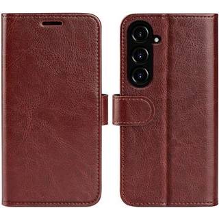 Samsung Galaxy S23 FE Pung Taske med Magnetisk Lukning - Brun