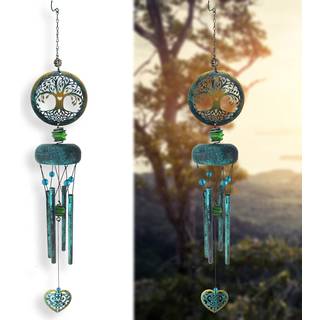 Okaimeimeio Wind Chimes Tree of Life Wind Chimes til eksterne mindesm?rker til mor vindklokkeslag udend?rs clearance Sympati gaver til tab af els