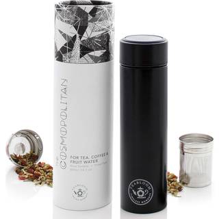 Teabloom - Den originale All -Brew Travel Tumbler & Thermos | Oprahs favorit | 16oz/480 ml isoleret vandflaske/te kolbe/kold brygning Kaffekrus