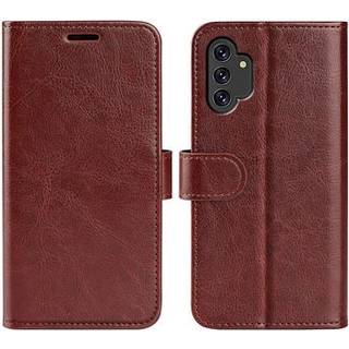 Samsung Galaxy A13 Pung Taske med Magnetisk Lukning - Brun