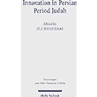 Innovation in Persian Period Judah