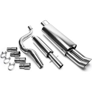 TA-Technix Catback system i rustfrit stål VW Golf 4