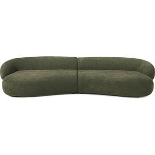 Sofa Alba (4-personers) i Teddy-Bouclé