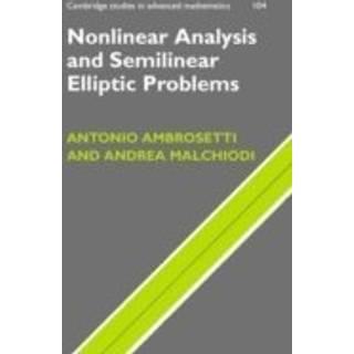Nonlinear Analysis and Semilinear Elliptic Problems