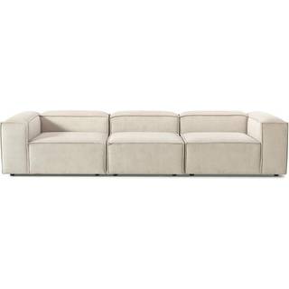 Modulær sofa Lennon (4-personers) i riflet fløjl