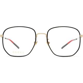 Gucci Kvinde Gucci GG1197OA 001 Optiske stel Metal Firkantet