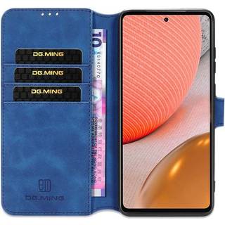 DG-Ming Wallet 3-kort Samsung Galaxy A72 5G  - blå