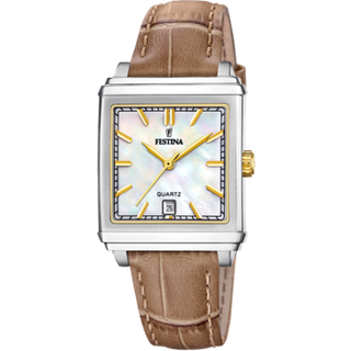 Festina On The Square F20682/4 - Dame - 27 mm - Analog - Quartz - Mineralglas