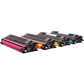 kompatibel sæt 4x toner til brother tn135 dcp9040cn dcp9042cdn dcp9045cdn hl4040cn hl4050cdn mfc944