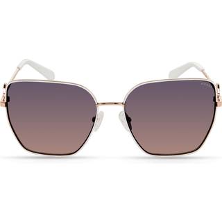 Guess GF6183 28W 58 Solbriller Kvinder Guld - Shiny Rose Gold - 58mm