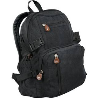 Rothco Vintage Canvas Mini Rygsæk 23L Sort - One Size
