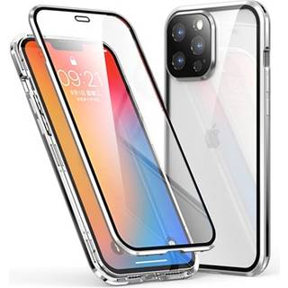 Luphie iPhone 13 Pro Max magnetisk cover - sølv