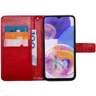 Wallet cover 3-kort Samsung Galaxy A23 5G - Rød