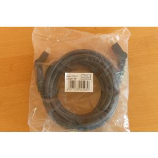 High Speed vinklet HDMI kabel - 5 m