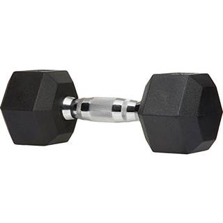Amazon Basics Gummi Hex Dumbbell H?ndv?gt 15 Pounds Enkelt