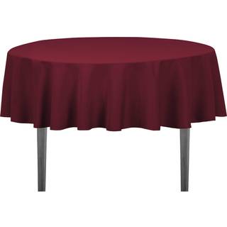 LINESTERBLOTH 70-tommer rund polyester duge Bourgogne