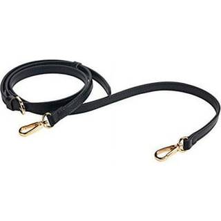 Lev op i fuld korn ?gte l?der justerbar udskiftningsrem til tv?rkropspose pung 43-51 tommer