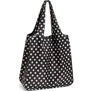 Kate Spade New York Resuable Shopping Tote Black Dots