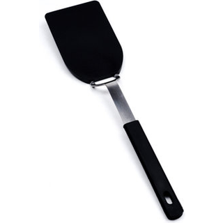 RSVP International Kitchen Tool Tool Collection Fleksibel nylon spatel rustfrit st?l h?ndtag 12x2,75 """" sort