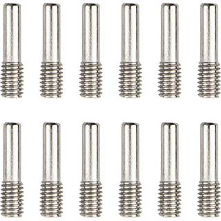 12Pack ShareGoo Hard Steel M3x12mm Driveshakss Skruestifter Kompatible med Axial SCX10 90046 TRAXXAS TRX-4 D90 TAMIYA CC01 1/10 RC CRAWLER CAR