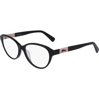 Longchamp LO2656 001 52 Briller Kvinder Black - Shiny Black - 52mm
