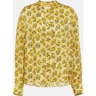 Isabel Marant Leidy printed satin blouse - multicoloured - XS