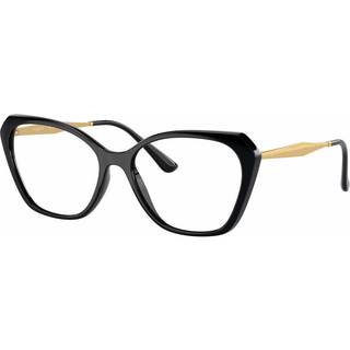VOGUE EYEWEAR Kvinde VO5522 W44 Optiske stel Injiceret Sort Transparent Geometrisk Normal