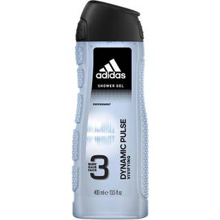 Adidas Dynamic Pulse Brusegel til ansigt, krop og hår 3-i-1 400 ml - 400 ml