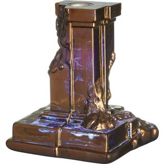 Rocky Baroque lysestage 150 mm, glossy glaze