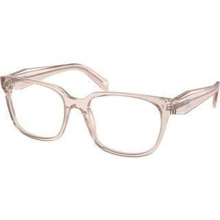 Prada PR 17ZVF Asian Fit 15J1O1 55 Briller Kvinder Lyserød - Transparent Pink - 55mm