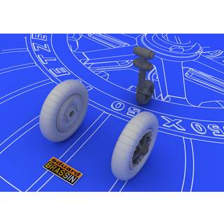 Bf 109E wheels for Eduard