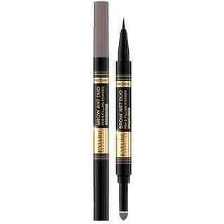 Eveline Cosmetics Brow Art Duo Øjenbrynsblyant med to ender Skygge Medium 8 g - 8 g