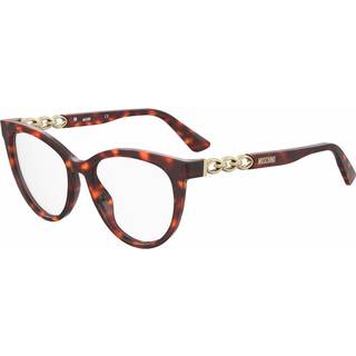 Moschino Kvinde MOS599 086 Optiske stel Acetat Havana Cat Eye
