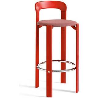 HAY Rey Barstol Scarlet Red/Steelcut Trio 636