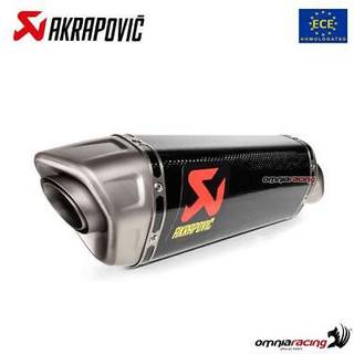 Akrapovic Slip-On Line Lyddæmper Titan, carbon eller rustfrit stål