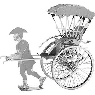 Fascinationer Metal Earth Japanese Rickshaw 3D Metal Model Kit