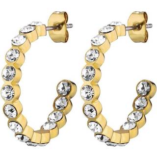 DYRBERG/KERN HOLLY ØRERING 380087 (Gold, Crystal, ONESIZE)