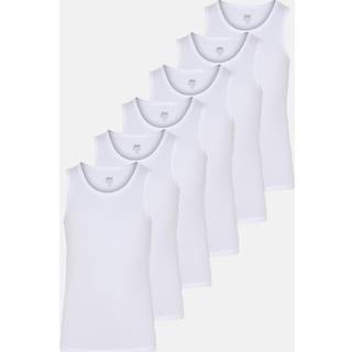 Tanktop "kids" 6-pak | Bambusviskose | Hvid